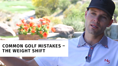 Common Golf Mistakes – The Weight Shift